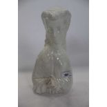 Arnold Machin for Wedgwood, rare pottery figure 'Penelope' with original receipt