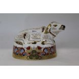 Royal Crown Derby paperweight - Water Buffalo