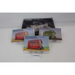 Selection of Tower model bus construction kits and Original Omnibus card kits