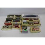 Die cast boxed and unboxed selection in three large boxes including Matchbox, Corgi, Lledo etc.