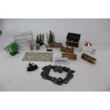 Britains 1960s miniature garden selection in 2 boxes