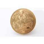 G.B. Gold Sovereign George V 1912 AEF (1 coin)