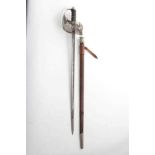 Unusual Late Victorian Childs 1897 Pattern Infantry Officers' sword by Henry Wilkinson with nickel p