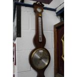 Sewills of Liverpool Barometer and a wall clock