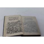 Richard Doyle - The Scouring of the White Horse, 1859 first edition, tooled cloth