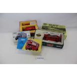 Corgi Classics boxed selection including Buses, Post Office Telephones, GPO Telephones and others (1