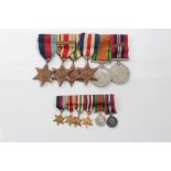 Second World War medal group