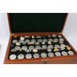 Great British Regiments - A Collection of Fifty-Two Elizabeth II Silver Medallions, by The Birmingha