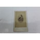 Carte De Visite Confederate Army General Stonewall Jackson, American Civil War.