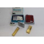 Vintage cigarette lighters to include two Dunhill