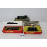 Railway collection in 2 boxes including Wrenn Loco, Hornby R59 locomotive, GWR 4-6-0-Albert Hall, Ai