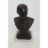 Lord Kitchener Spelter Bust