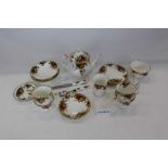 Royal Albert 'Old Country Roses' pattern 50 piece tea and dinner service