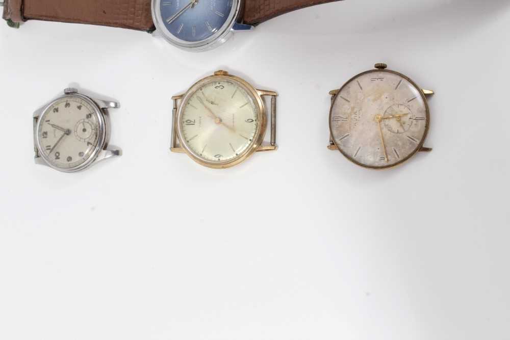 Group of vintage wristwatches and two pocket watches - Image 5 of 8