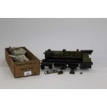 Railway Bowman '0' gauge live steam model no. 234, green & black livery in original wooden box