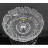 Attractive Waterford Crystal bowl, signed around the base