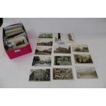 Postcards including real photographic social history, Empire day Watson, Children in fancy dress pea