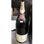 Vintage Moet & Chandon Champage Jeroboam bottle (sadly empty)