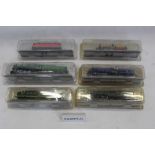 Railway selection of N gauge locomotives and tenders, Worldwide issues all in blister packs (qty)