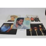 Three crates of LP records, 78's and boxed sets including Elvis Presley, Diana Ross and Pretenders