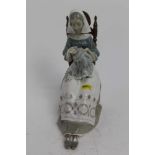 Lladro porcelain figure Embroiderer