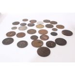 World - Mixed coinage to include 19th century Canadian Tokens, some silver and other issues (qty)