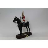 Good quality Royal Doulton figure - Lifeguard on horseback