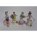 Four Royal Doulton limited edition British Sporting Heritage figures - Croquet HN3470, Henley HN3367