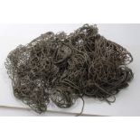 Six Danish NATO helmet nets for the M1 style helmet (1 bag)