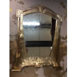 Art Nouveau dressing mirror