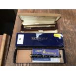 Waterman fountain pen together with Sheaffer fountain pen, both in original boxes