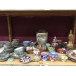 Oriental tea and coffee cups and other ware
