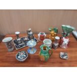 Lot of assorted reproduction china