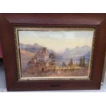 After Rossetti, late 19th century watercolour - landscape and other assorted watercolours