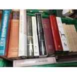 Good collection of antique furniture reference books - one box