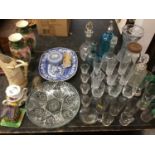 Collection of glass and ceramics