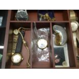 Box of wrist watches