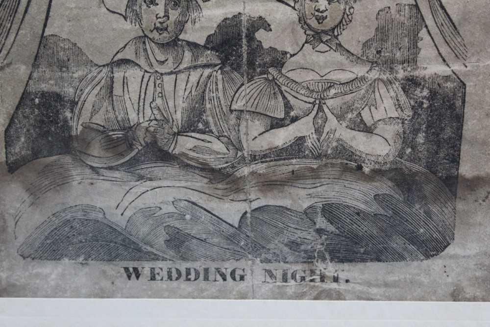 Early 19th century engraving - Wedding Night - Image 3 of 6