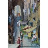 Maltese street scene, G.Gianni