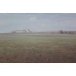 John Osborne framed oil on board - landscape