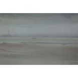 John Osborne framed oil on board - seascape