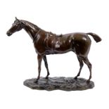 John Willis Good (1845-1879) Good Victorian bronze figure of a racehorse