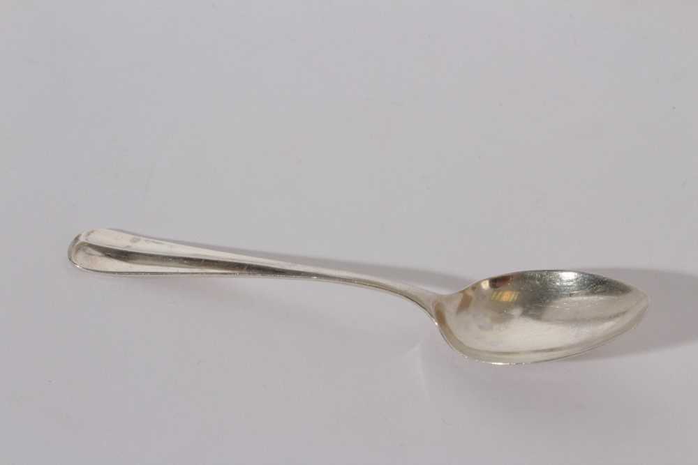 Set of twelve George V silver bean end coffee spoons (Birmingham 1931), maker Adie Brothers, togethe - Image 10 of 13