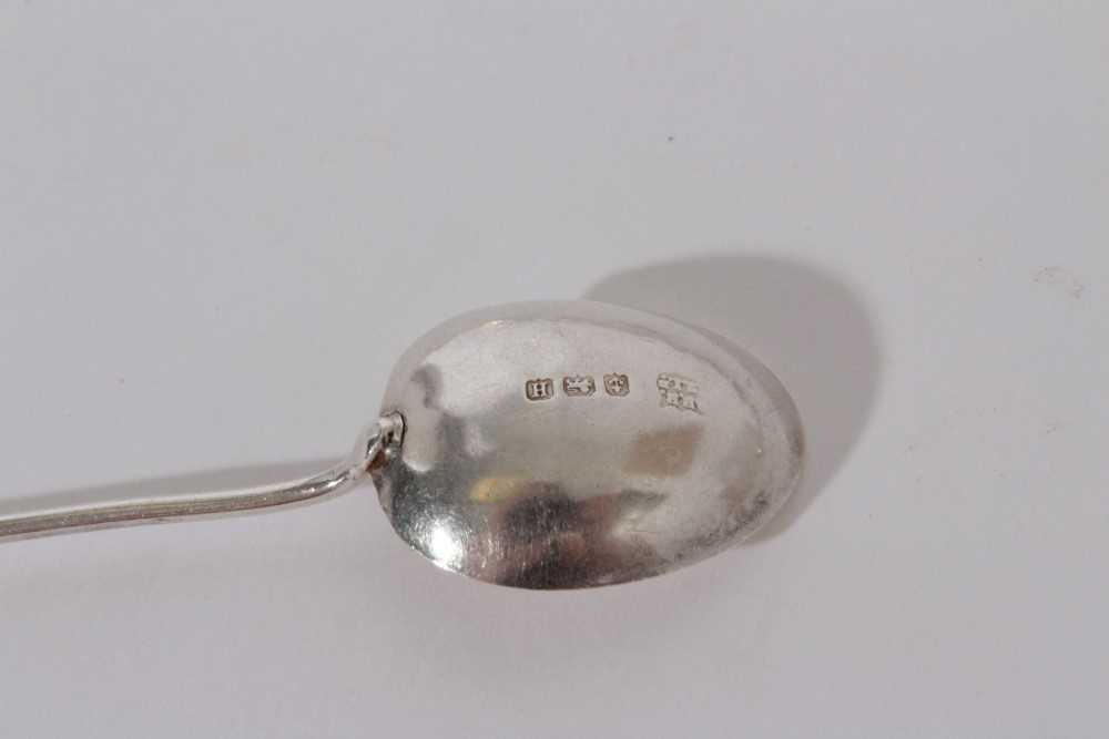 Set of twelve George V silver bean end coffee spoons (Birmingham 1931), maker Adie Brothers, togethe - Image 6 of 13