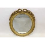 19th century gilt wall mirror