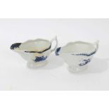 Pair of a Worcester sauce boats