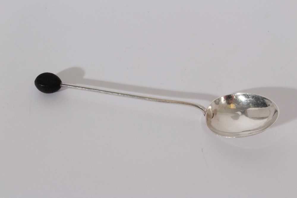 Set of twelve George V silver bean end coffee spoons (Birmingham 1931), maker Adie Brothers, togethe - Image 5 of 13