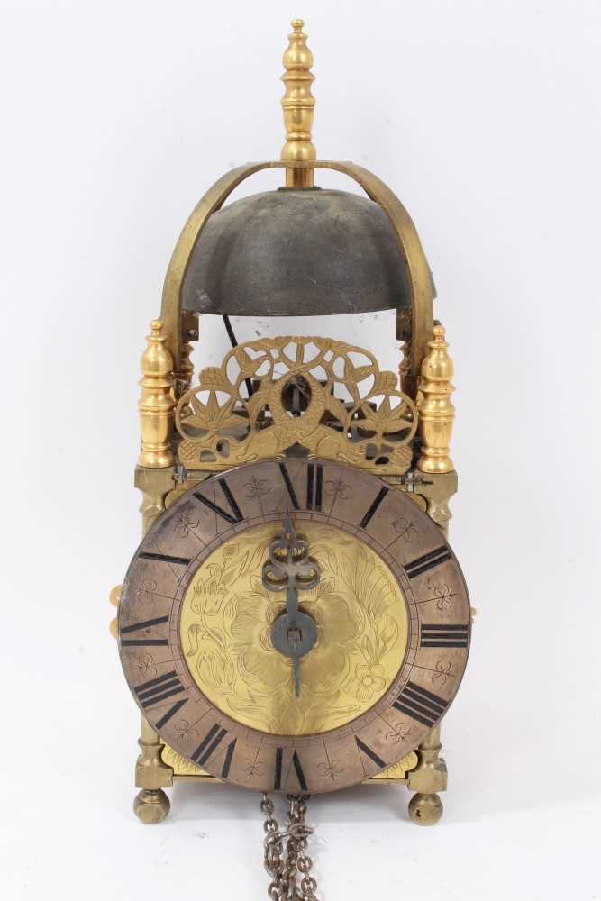 Seventeenth century and later thirty hour lantern clock