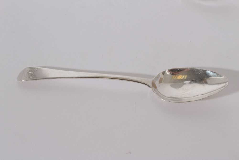 Set of twelve George V silver bean end coffee spoons (Birmingham 1931), maker Adie Brothers, togethe - Image 7 of 13