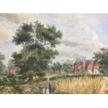 Group of mostly 19th century English School watercolours to include: Margaret Wedderburn, five rural